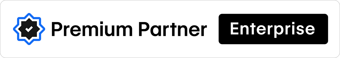 Webflow Premium Partner, Enterprise badge